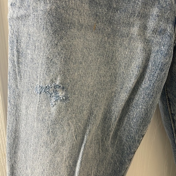 Mom Fit Blue Denim Jeans from ZARA - Picture 2 of 7